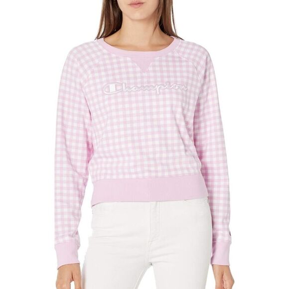 Champion Tops - Champion Campus French Terry Crew Sweatshirt sz S